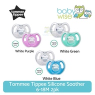 Tommee Tippee Silicone Soother 6-18M - Empeng Bayi