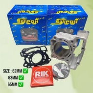SWIPOH RS150/RSX150 RACING BLOCK 63MM DOME 2.5MM