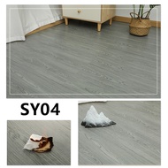 1 BOX (36 Pcs) PVC Floor Vinyl Lantai Stiker 92cmX16cm Vynil Flooring Stiker Lantai Vinyl tahan air