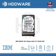 IBM 300GB 10K 12Gbps SAS 2.5 G3HS HDD // 00WG685 // 00WG686 // 00WG689
