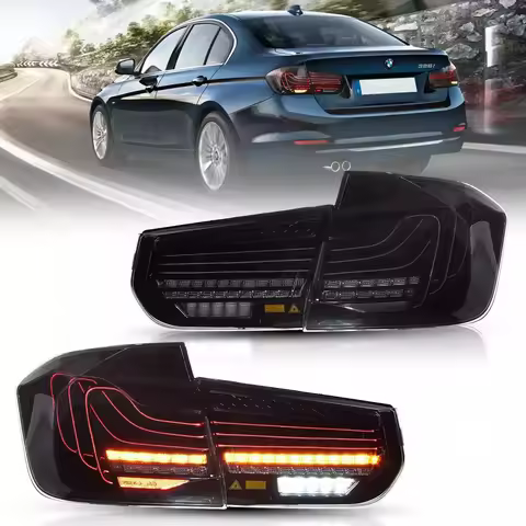 OLED Tail Lamp For 2012-2018 BMW F30 F35 F80 M3 320i 328i 328D 335i Sedan 6th Gen PreLCI Tail Lights