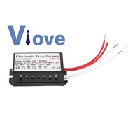 110V to 12V 60W Halogen Light Electronic Transformer Black