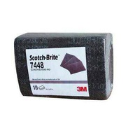 Scotch Brite Grey 3M 7448 Scouring Pad Sandpaper Fiber Sheet