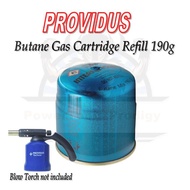 PROVIDUS BUTANE GAS CANISTER REFILL 190G