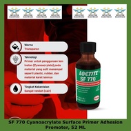 Ultra clear colour Loctite sf 770 primer instant adhesive rubber plastic thermos 406 401 495 480