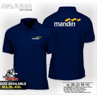 POLOSHIRT / KAOS POLO BANK MANDIRI V2 KAOS POLO PERUSAAN TERBARU