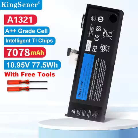 KingSener A1321 Battery for APPLE MacBook Pro 15" A1286 2009 2010 020-6380-A MC118LL/A MC372 MC371 M
