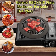 Bbq Grill Pan Korean Multipurpose Non-Stick Round Frying Pan At Shopee