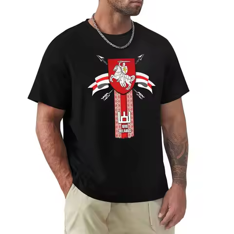 Belarus Pahonia T-Shirt Soft Durable Cotton T-Shirt