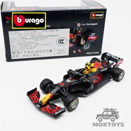 [In Stock] สูงกว่าสหรัฐอเมริกา Bburago 1:43  โมเดลรถแข่งโลหะผสม   F1 รถแข่งสูตรเรดบูล RB16B