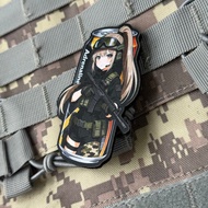 Adrenaline Drink Patch Tactical Girl Morale Badge Backpack Sticker Printed Hook & Loop Patches