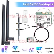 Wifi 6 6E Wireless Card Intel Ax210 Bluetooth 5.2 Ax M.2 Ax200 M2 Ngff