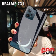 HP Realme C31 Glass Softcase - Casing Realme C31hp - Case Realme C31hp - Realme C31 Softcase [H20]