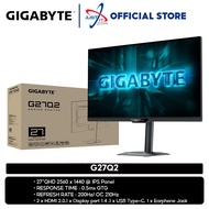 GIGABYTE G27Q2 27 " GAMING MONITOR ( 27" SSPIS 2K QHD / 0.5MS / 210HZ / G-SYNC COMPATIBLE / HD MI + 