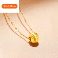 rantai tangan emas bangkok cop 916 chain necklace for women transfer beads clavicle Korean style of