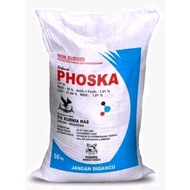 Pupuk npk phoska pupuk pertanian/perkebunan 50 kg 8 sak