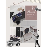 Be Cool Maylene Matte Rose Gold with Brown 2tone UV Protection Sunglasses