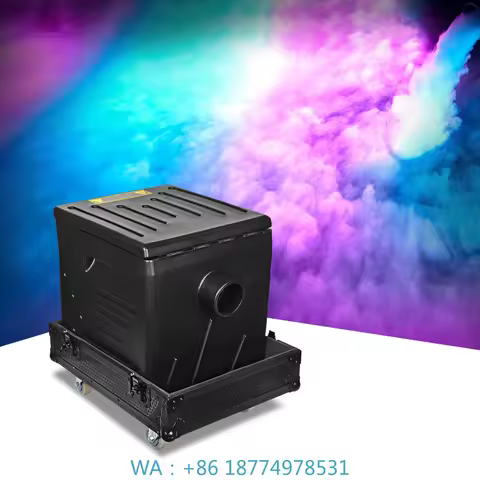 g Stage Event Low Lying Smoke Machine 4000w Mini DMX Dry Ice Low Fog Machine Weddin