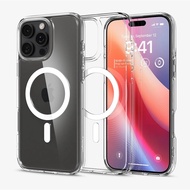 SPIGEN Case for iPhone 16 / 15 Series [Ultra Hybrid Mag Fit] Dual Layer Case with Embedded Magnet fo