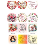 Happy mother's Sticker DAY mother's Day Sticker/ mother's Day greeting card/ greeting card/