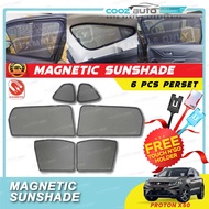 Proton X50 X-50 Magnetic Sun Shade Magnet Sunshade FREE TouchNGo Holder Stick