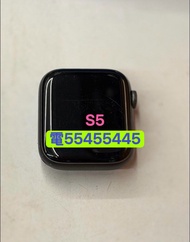 電554 554 45⭐️Apple Watch S5 44mm 98%新香港行貨GPS智能手錶老人家小朋友司機揸的士返大陸備用去旅行Watch Series 5,Watch 5,s5,watch 5