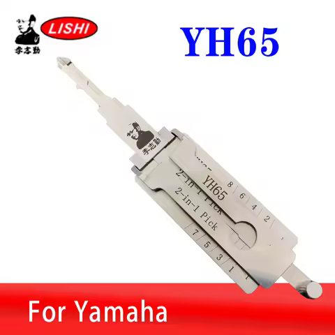 For YAMAHA LISHI 2in1 YH65 Decoder For Yamaha Motorcycle Reader tool Lock Pick Tool