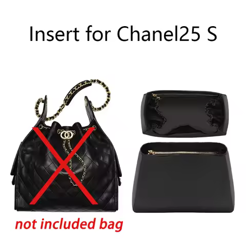 Bag Organizer Insert For Chanel 25bag S Bag Support Nylon Bag Insert Storage Chain Bag Transform Acc