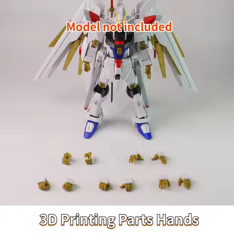 3D Printing Parts Modeling Hands Handbacks Armor for HG 1/144 Mighty Strike Freedom Model Kits Hobby