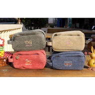 2-Zip Cloth Bag For Stationery