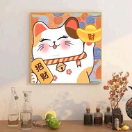 Lucky Fortune Diamond Painting Set Full Diamond Lucky Cat Diamond Painting Cross Stitch 2026 New Sty