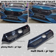 perodua axia 2023-2025 new car front grille honey comb gr grill accessories axia baru skhongauto
