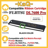 Fujitsu DL7600 Pro DL-7600 Pro Compatible Ribbon Cartridge KA02087-D811 for DL 7600 Pro Futek F96 Se