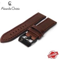 Alexandre Christie 0original Genuine Leather AC Strap Watch Strap