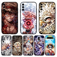 for Samsung A07 A17 A56 A36 A26 S25 Fe Edge Plus Ultra Anime cartoon one piece Luffy CASING 5Y17 Bla