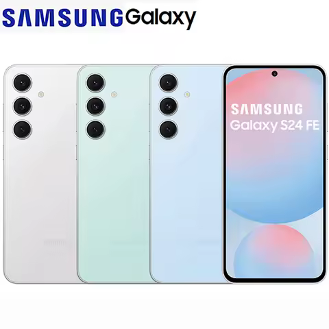 Refurbished Samsung Galaxy S24 FE 5G S721U1 Android smartphone 6.7-inch AMOLED 1080 x 2340 120Hz US 