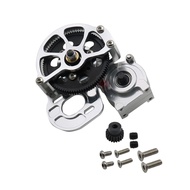 MYHRC 1/10 RC Car Metal Transmission Gearbox Assembly Tranny With Straight Gear for RC Crawler Car A