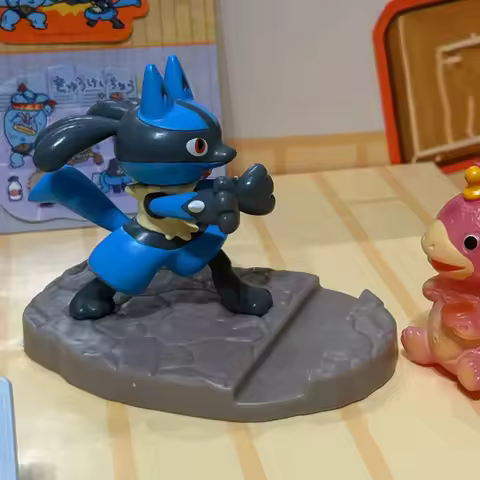 New PokéMon In Training Lucario Machamp Hitmonlee Mienshao Lucario Serise Ruler Bottle Opener Hook S
