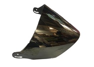 Visor For Nova Helmet  (Black  Silver And Rainbow.)