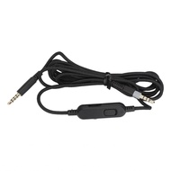 Meihe Headphone Cable 3.5mm Plug Replacement Headset Cord with in Line Mute Volume Control for Cloud Mix G633 G933
