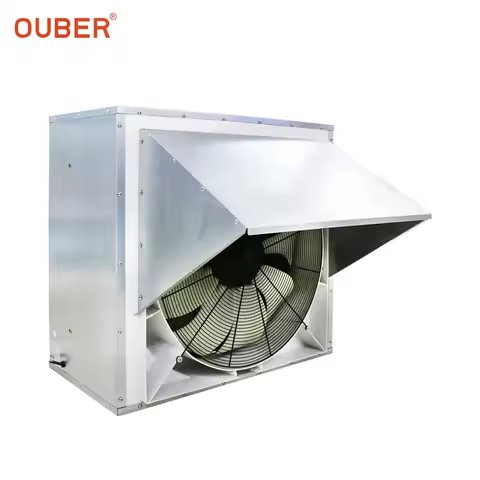 Enclosure Axial Flow Fan Airflow Axial Fan AC 380V Cooler Axial Industrial Wall Fan Plastic CE/ISO90