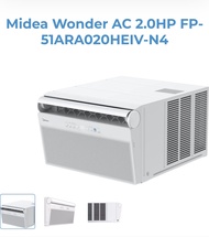 Midea Wonder AC 2.0HP FP-51ARA020HEIV-N4 WINDOW TYPE INVERTER AIRCON