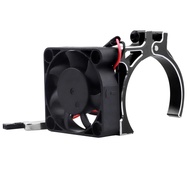 Hobbyfire RC Car Motor Cooling Fan Thermal Sensor Heatsink 40mm Brushless Cooling Fan with Alloy Cla