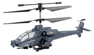 Apache Ah-64 Rc Helicopter Realistic Scale Model Remote Control Aircraft Simulation Positioning Toy 