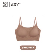 Show me เสื้อชั้นใน Sport Braไร้โครง ไร้ขอบ ไร้ตะขอ รุ่น Crop Sport รหัส SHM001 คล่องตัว กระชับ ปรับ