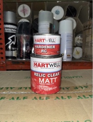 Pernis Vernish Hartwell Relic Clear Doff 200ml set