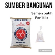 THREE-WHEEL WHITE CEMENT WALL PUTTY CEMENT/ CEMENT PUTTY PER KILO