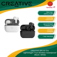 CREATIVE Zen Air Pro True Wireless Earbuds (Black/White)