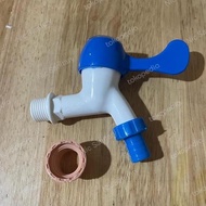 IZUMO 1/ 2" inch thumb garden crank pvc water faucet