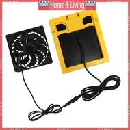 ci 20W Solar Panel Powered Fan Solar Power Controller Panel Fan Air Extractor